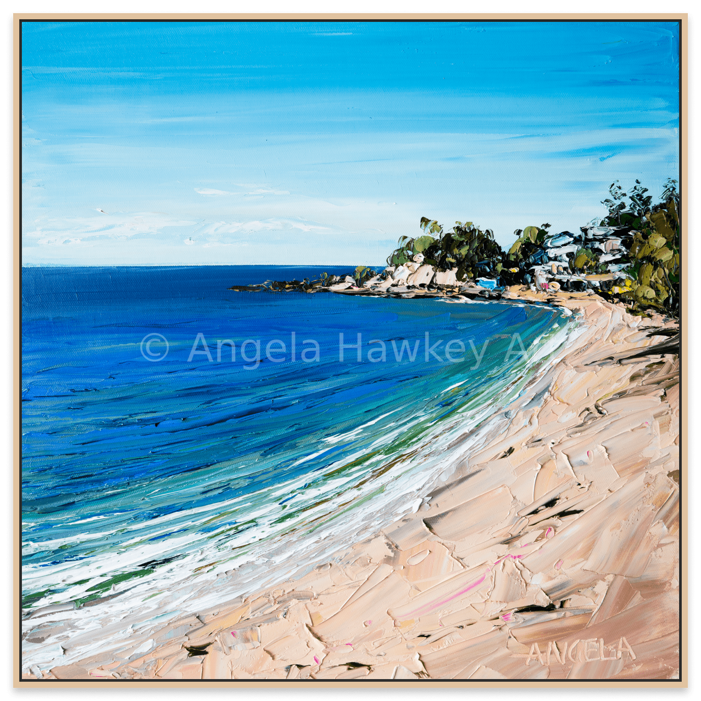 Scotts Point - Fine Art Print - Gold Coast Gallery Of ArtAngela Hawkey
