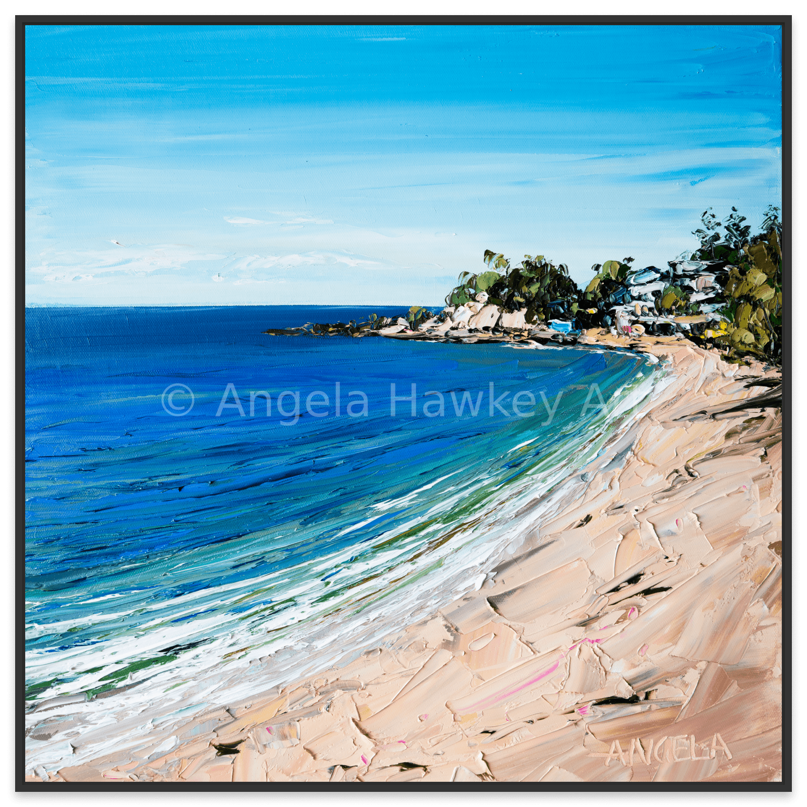 Scotts Point - Fine Art Print - Gold Coast Gallery Of ArtAngela Hawkey