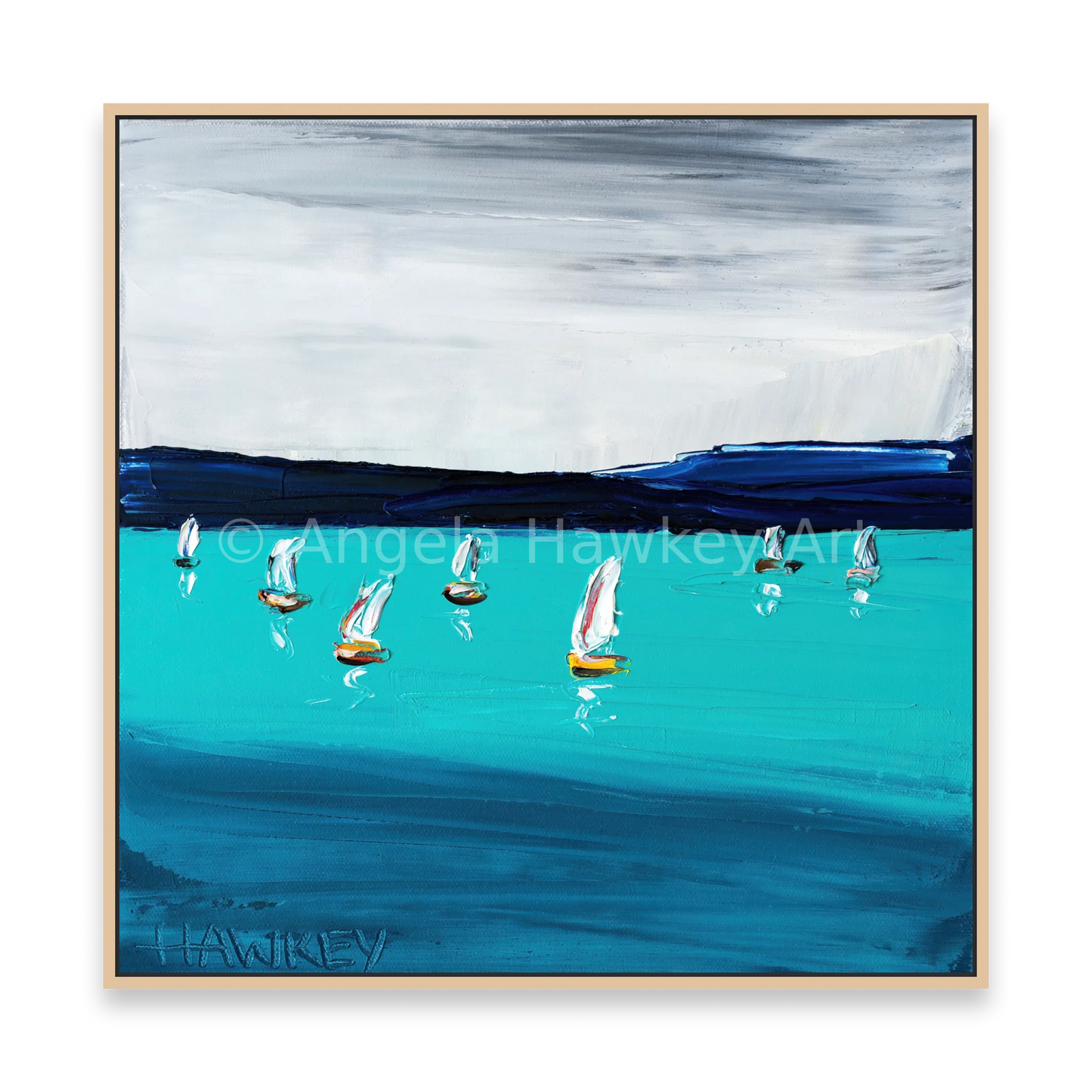 Set Sail - Fine Art Print - Gold Coast Gallery Of ArtAngela Hawkey