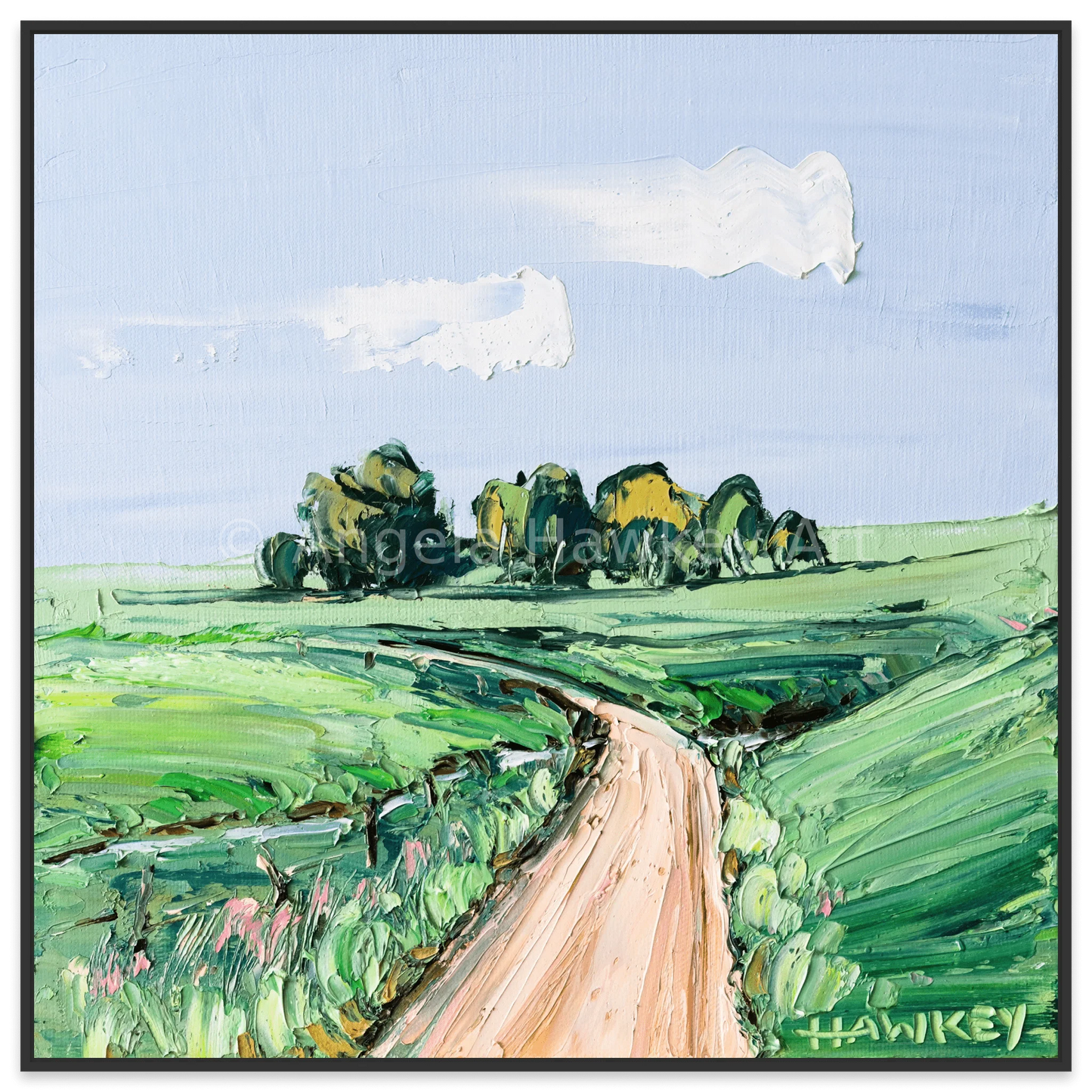 Shallow Creek - Fine Art Print - Gold Coast Gallery Of ArtAngela Hawkey