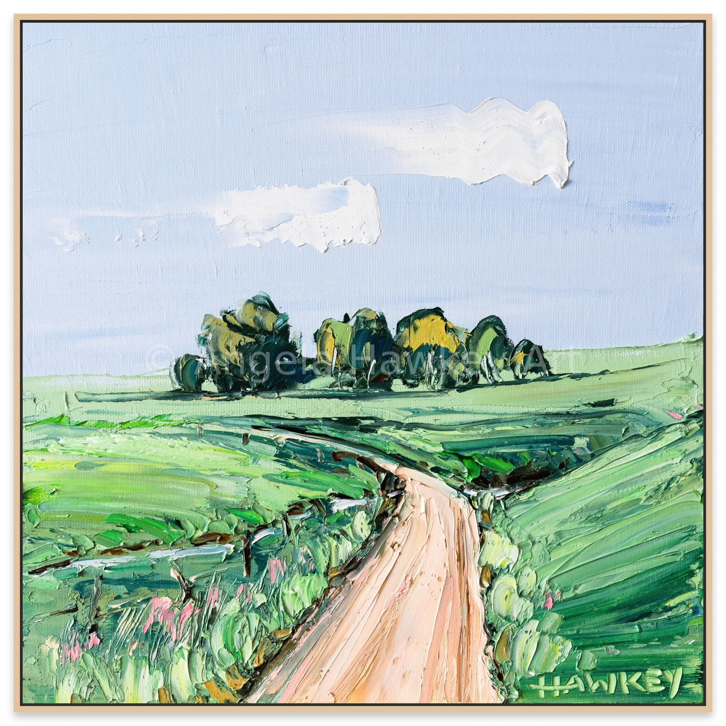 Shallow Creek - Fine Art Print - Gold Coast Gallery Of ArtAngela Hawkey