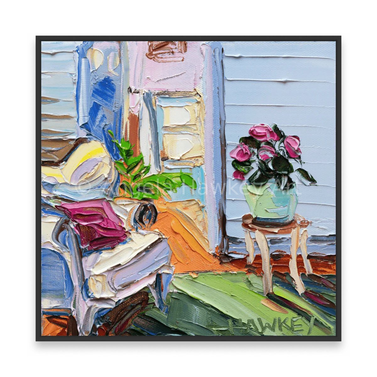 Sunlit Room - Fine Art Print - Gold Coast Gallery Of ArtAngela Hawkey