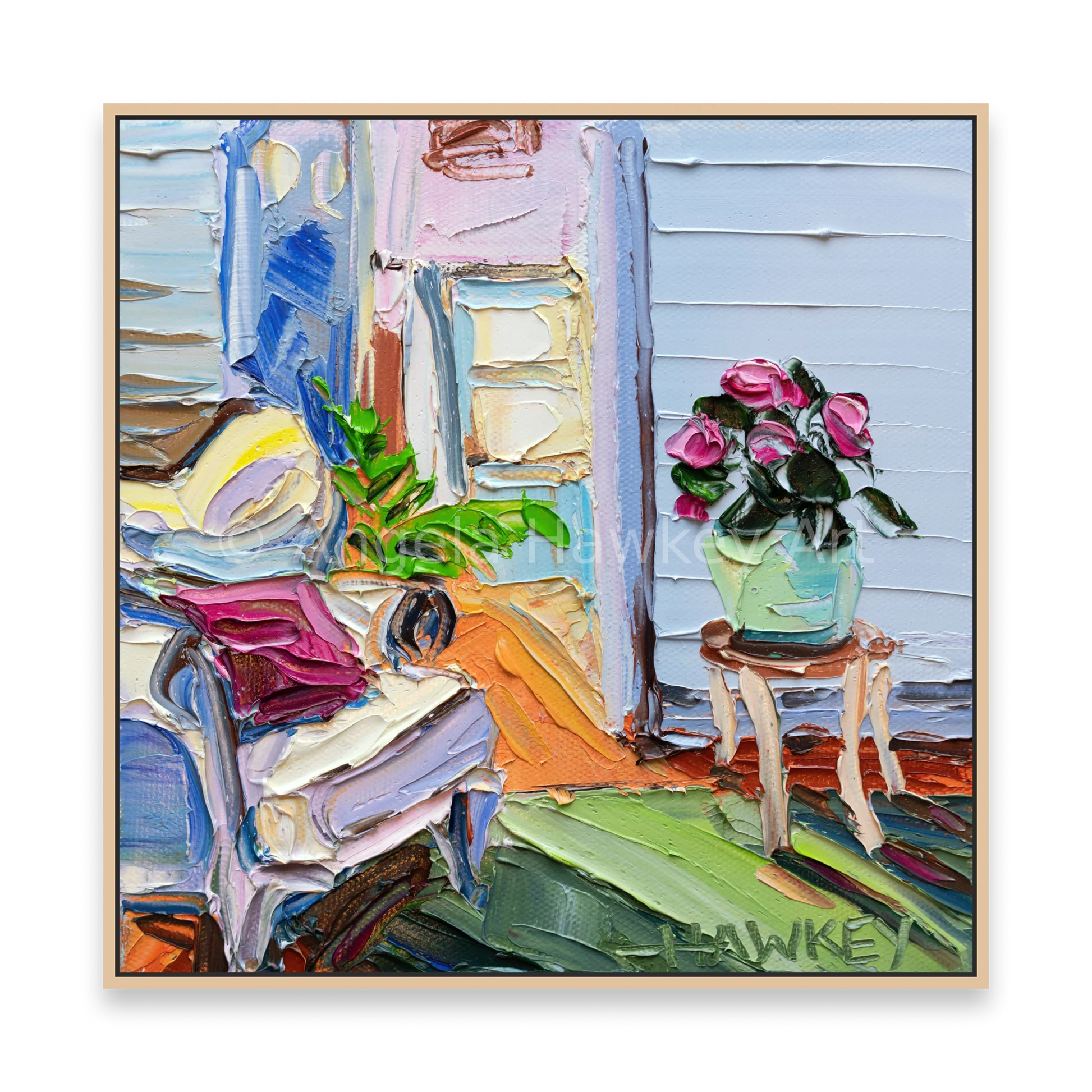 Sunlit Room - Fine Art Print - Gold Coast Gallery Of ArtAngela Hawkey