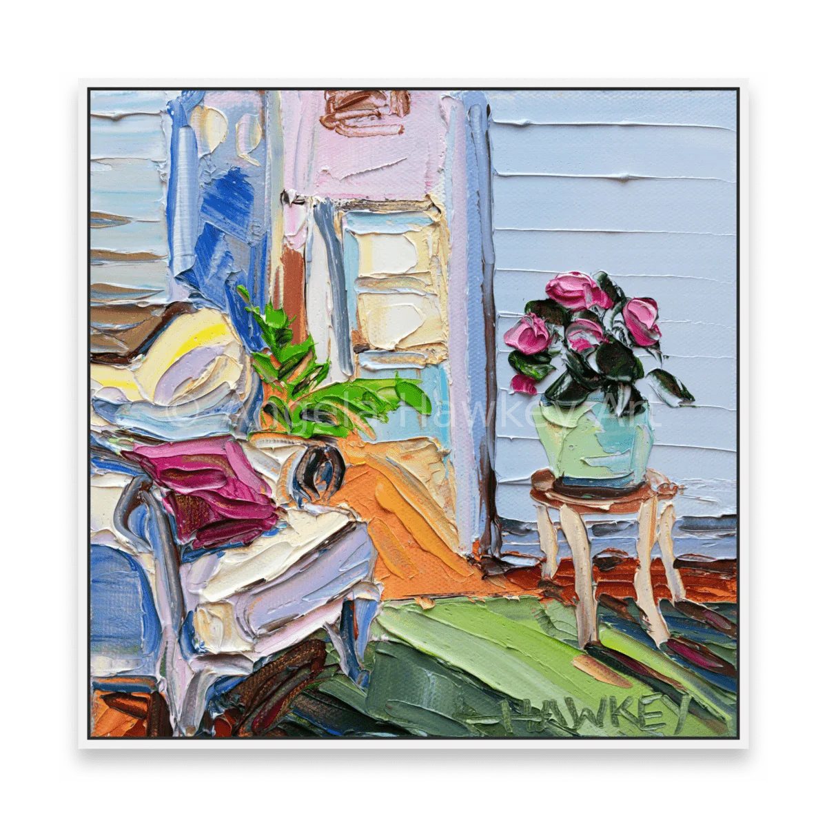 Sunlit Room - Fine Art Print - Gold Coast Gallery Of ArtAngela Hawkey