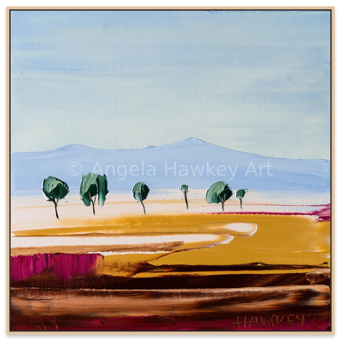 Sweeping Sands - Fine Art Print - Gold Coast Gallery Of ArtAngela Hawkey