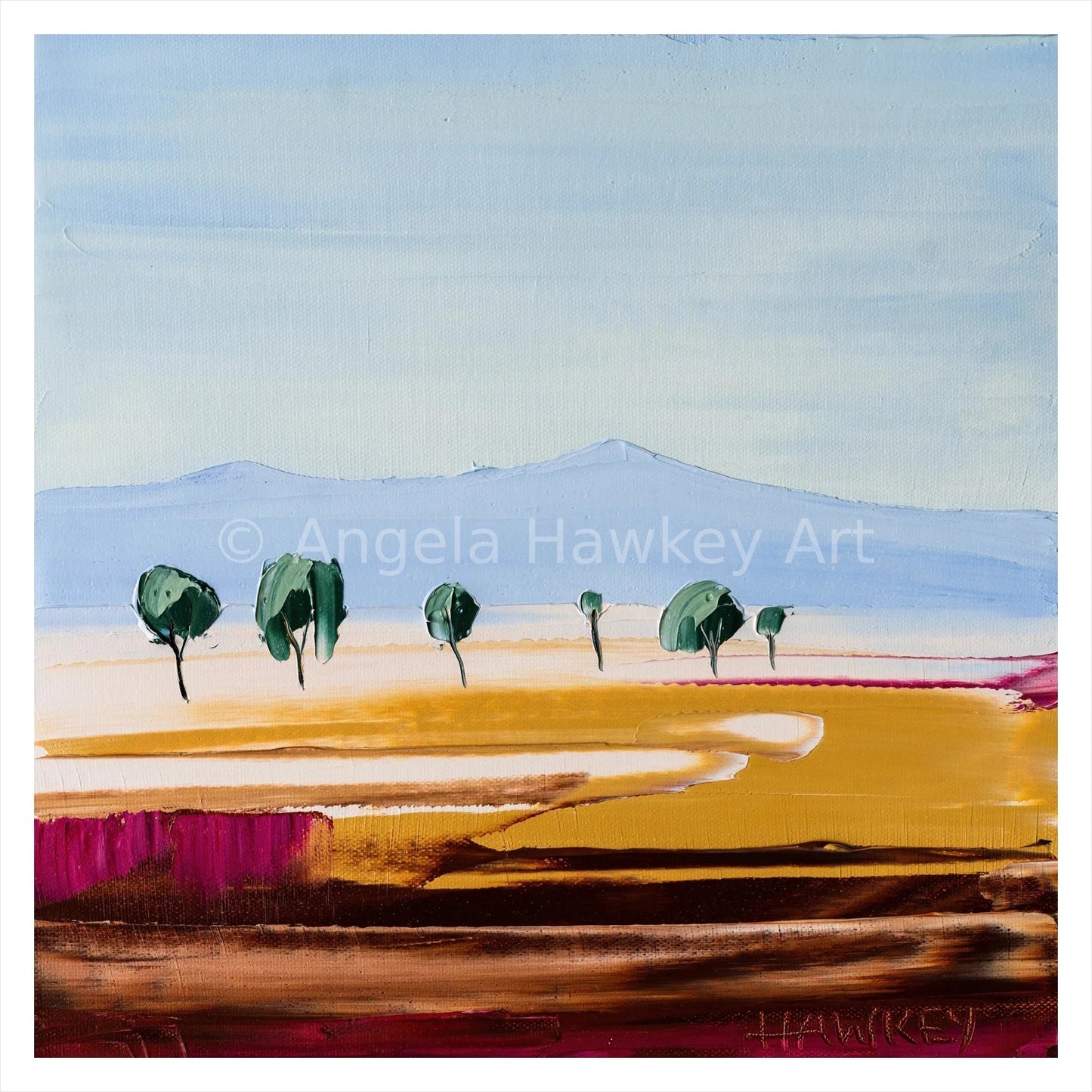 Sweeping Sands - Fine Art Print - Gold Coast Gallery Of ArtAngela Hawkey