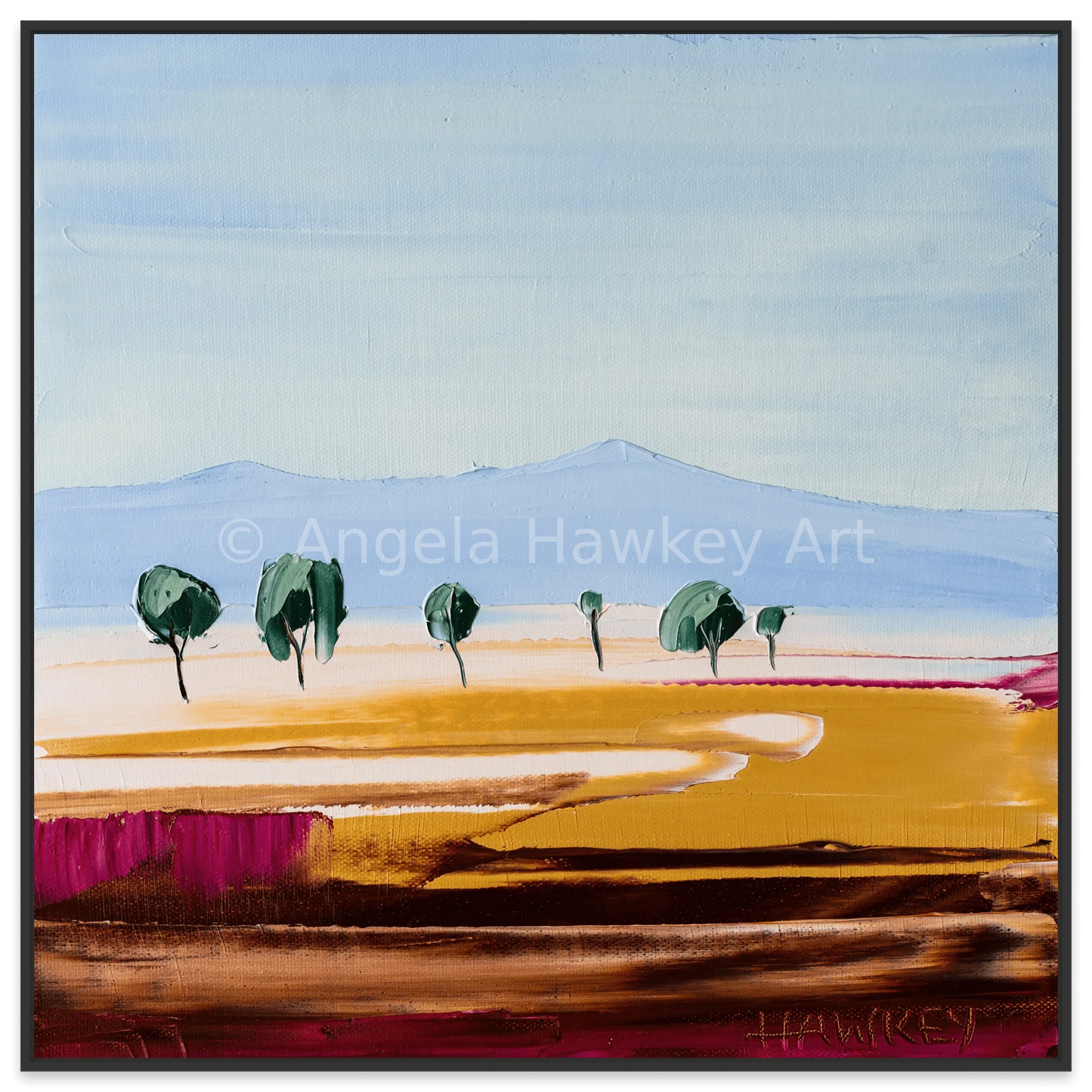 Sweeping Sands - Fine Art Print - Gold Coast Gallery Of ArtAngela Hawkey