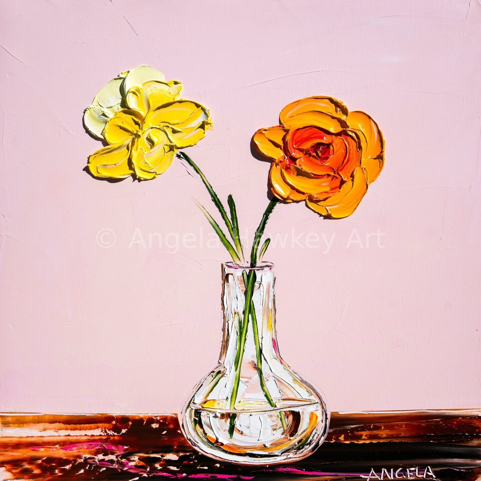 Sweet Duo - Fine Art Print - Gold Coast Gallery Of ArtAngela Hawkey