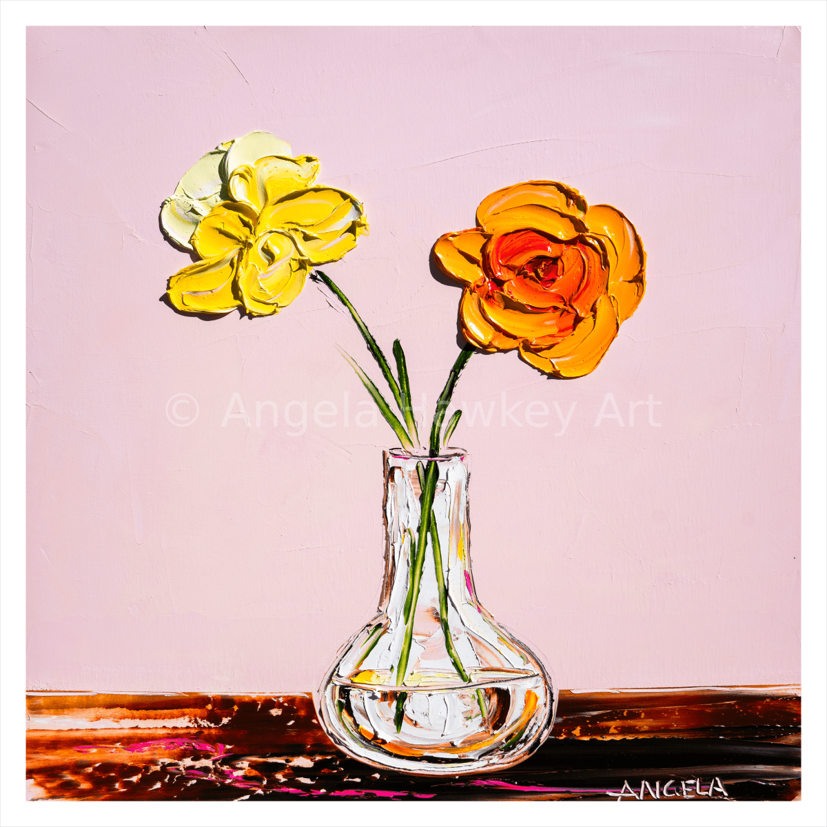 Sweet Duo - Fine Art Print - Gold Coast Gallery Of ArtAngela Hawkey