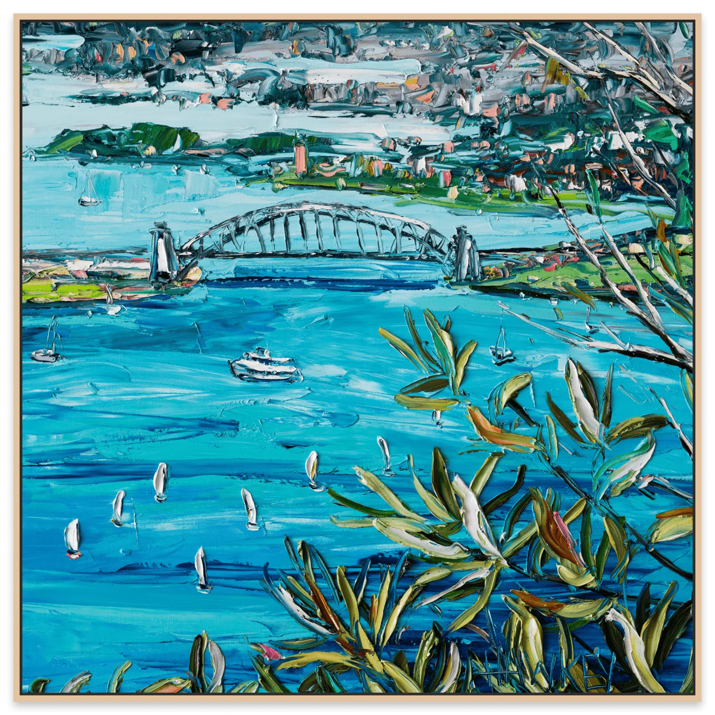 Sydney Harbour 4 - Fine Art Print - Gold Coast Gallery Of ArtAngela Hawkey