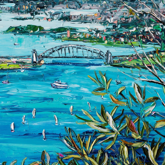 Sydney Harbour 4 - Fine Art Print - Gold Coast Gallery Of ArtAngela Hawkey