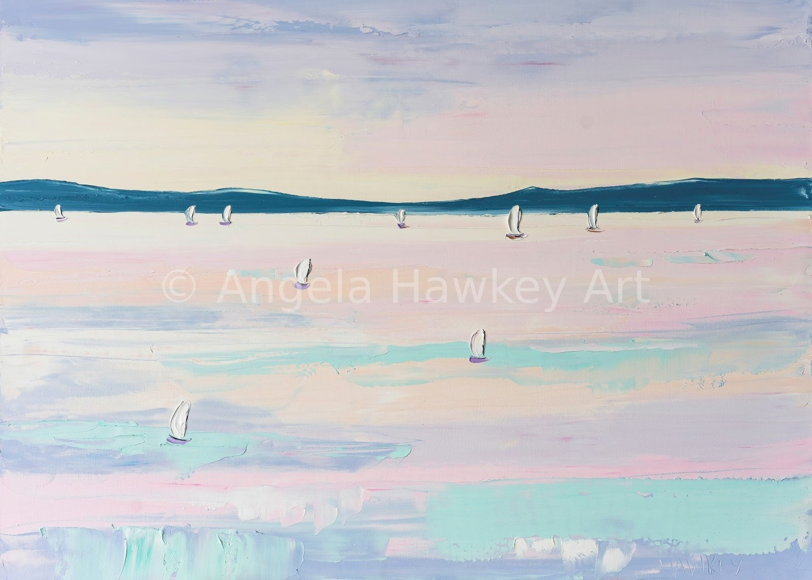 Take Me Sailing - Fine Art Print - Gold Coast Gallery Of ArtAngela Hawkey
