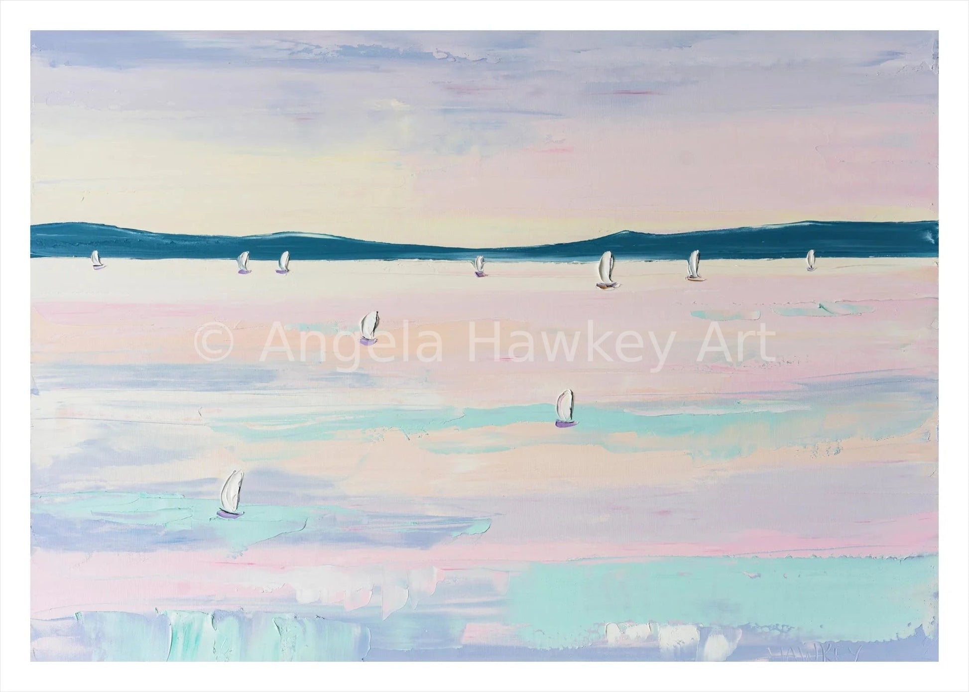Take Me Sailing - Fine Art Print - Gold Coast Gallery Of ArtAngela Hawkey