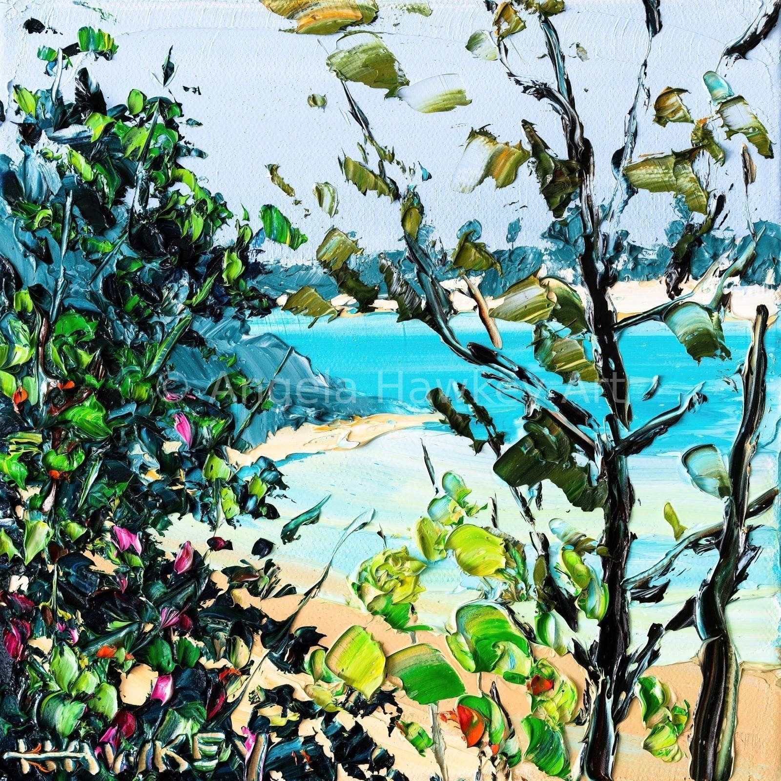 Tallebudgera creek - Fine Art Print - Gold Coast Gallery Of ArtAngela Hawkey