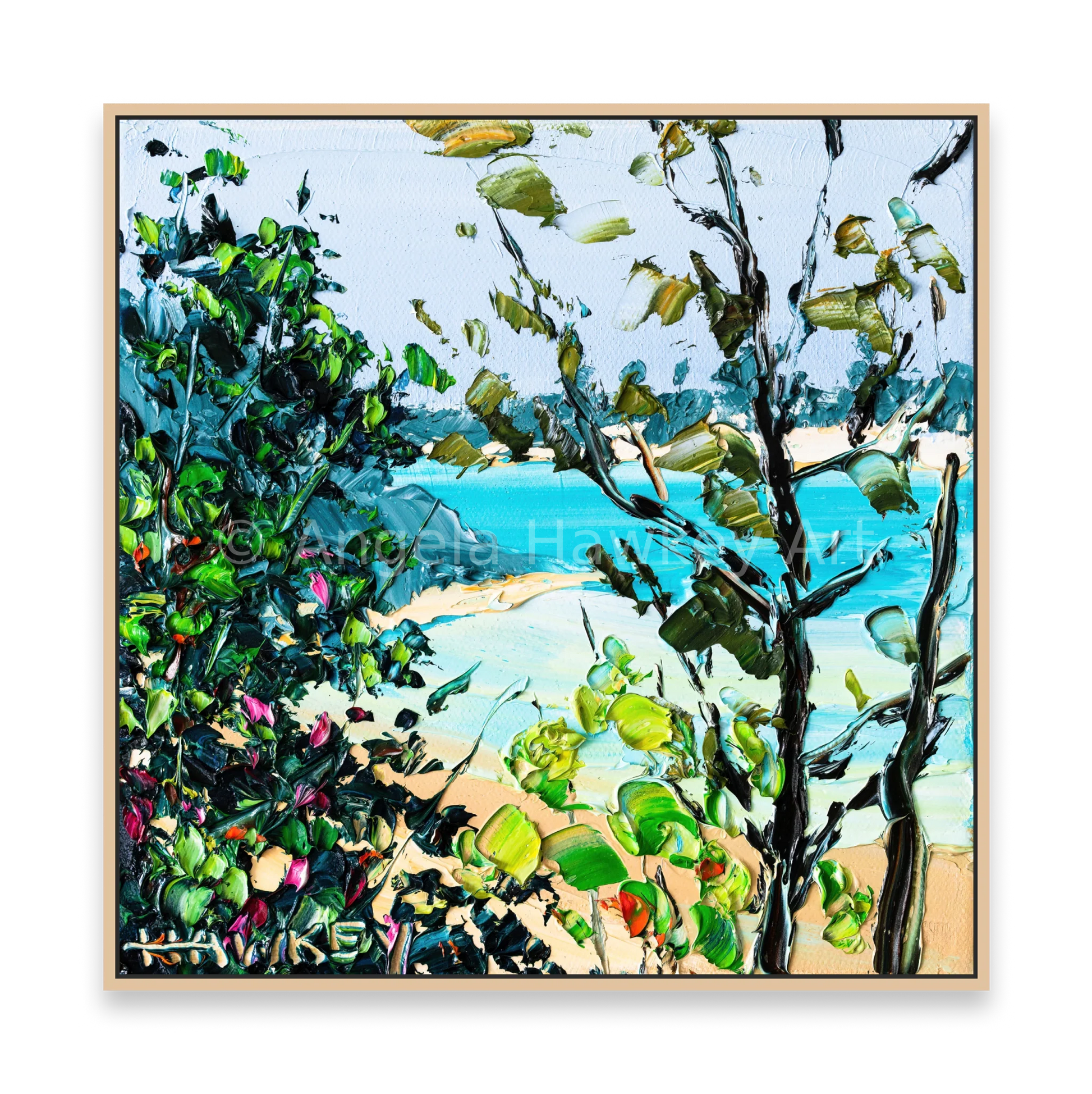 Tallebudgera creek - Fine Art Print - Gold Coast Gallery Of ArtAngela Hawkey