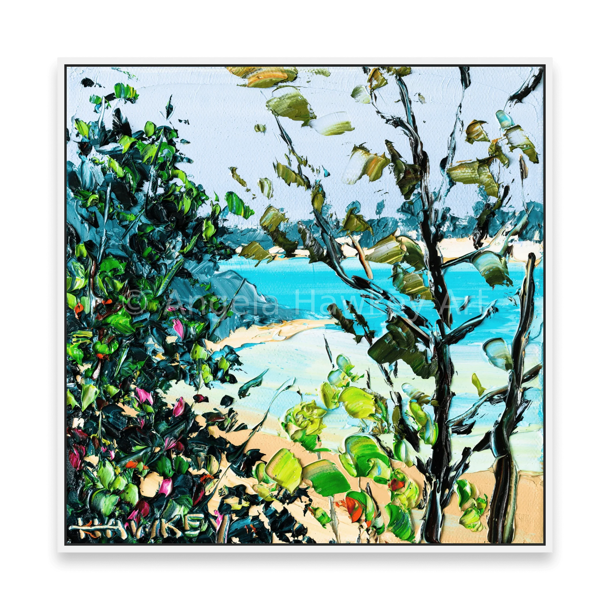 Tallebudgera creek - Fine Art Print - Gold Coast Gallery Of ArtAngela Hawkey
