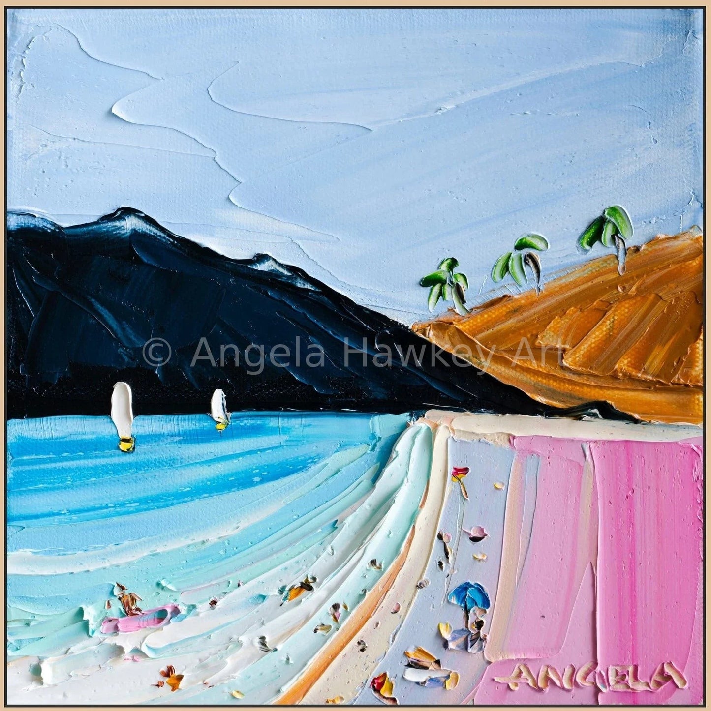 When The Vibe Is Right - Fine Art Print - Gold Coast Gallery Of ArtAngela Hawkey