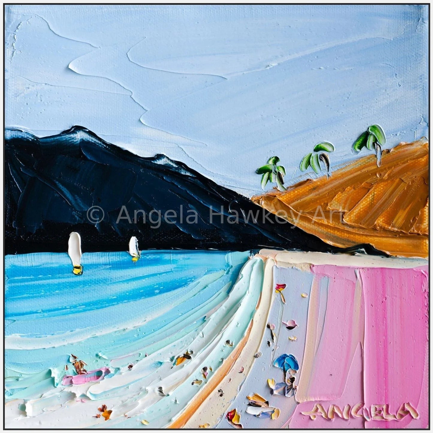 When The Vibe Is Right - Fine Art Print - Gold Coast Gallery Of ArtAngela Hawkey