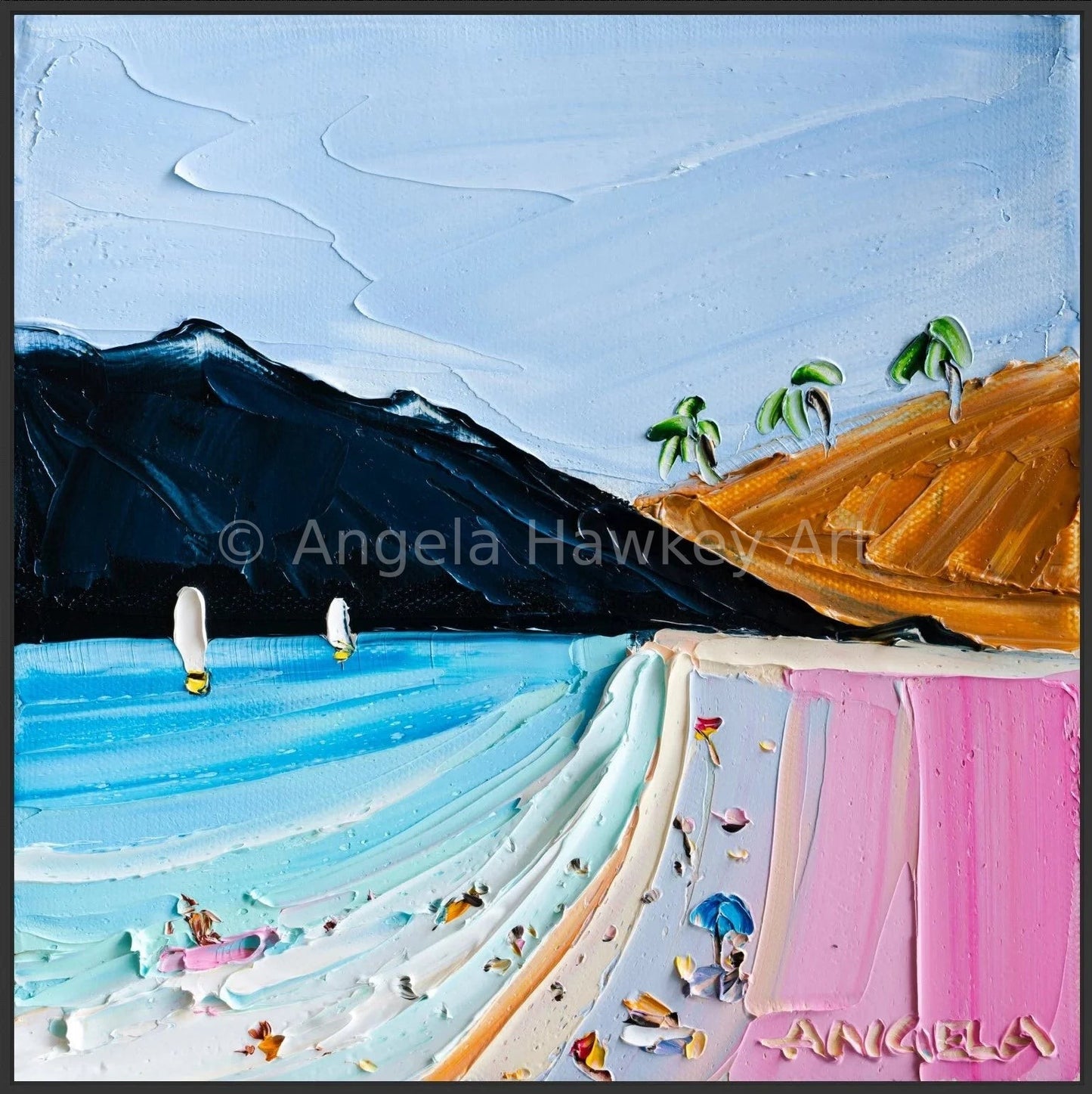 When The Vibe Is Right - Fine Art Print - Gold Coast Gallery Of ArtAngela Hawkey