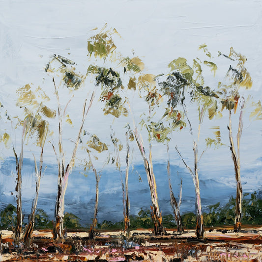 Whispering Gums - Fine Art Print - Gold Coast Gallery Of ArtAngela Hawkey
