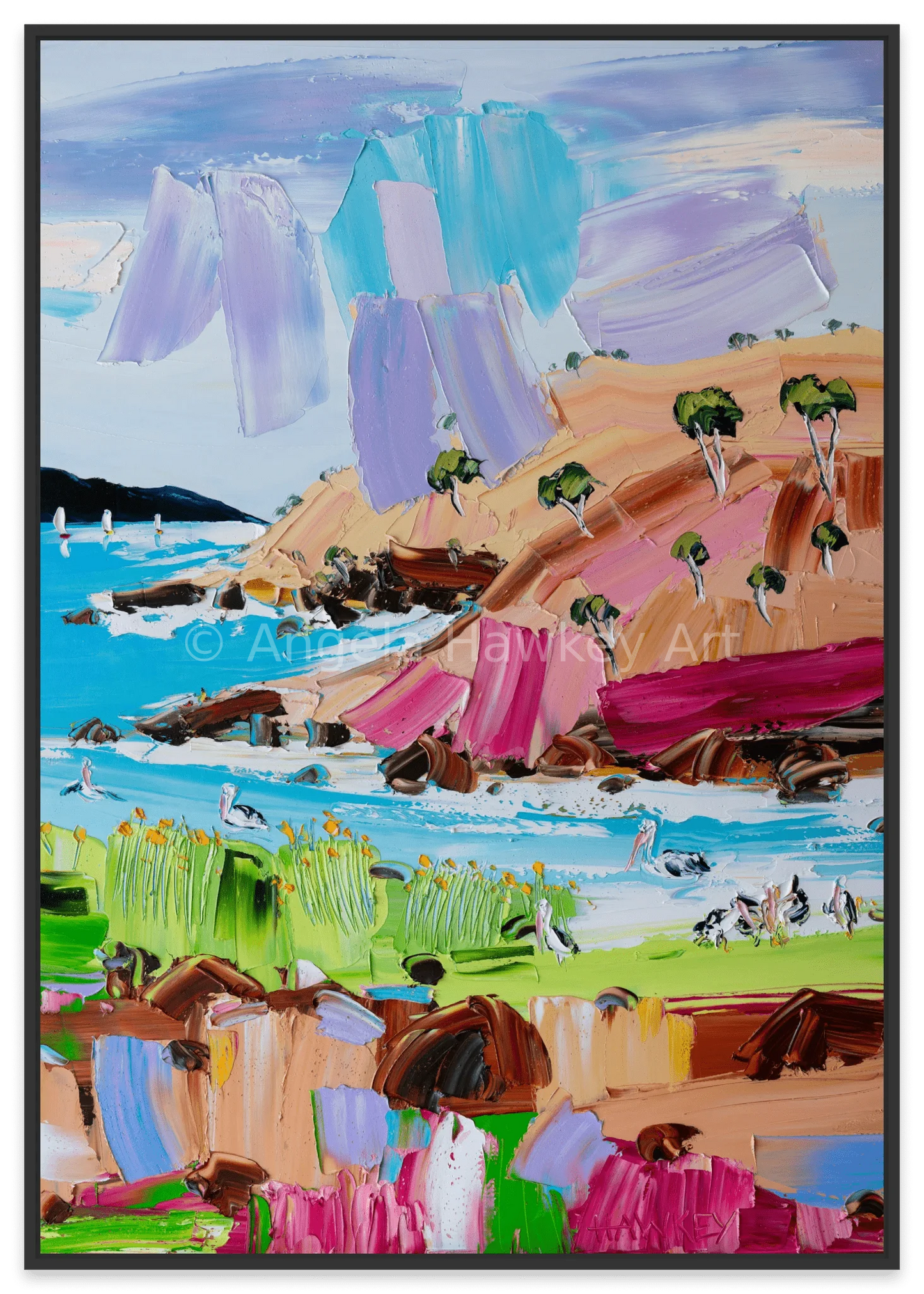 Wild Ways - Fine Art Print - Gold Coast Gallery Of ArtAngela Hawkey